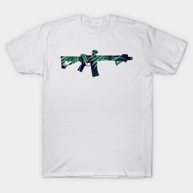 Jungle AR15 T-Shirt by ArtisanTactical